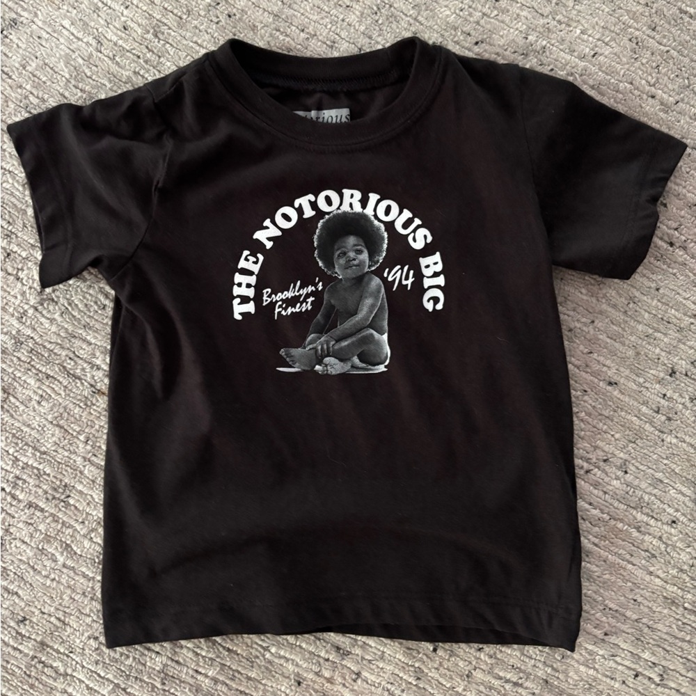 The Notorious B.I.G. Kids Black T-Shirt